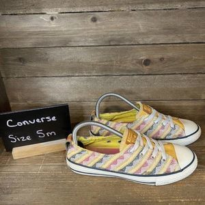 Womens Converse All Star Shoreline Yellow Shoes Sneakers Size 6.5‎ M GUC